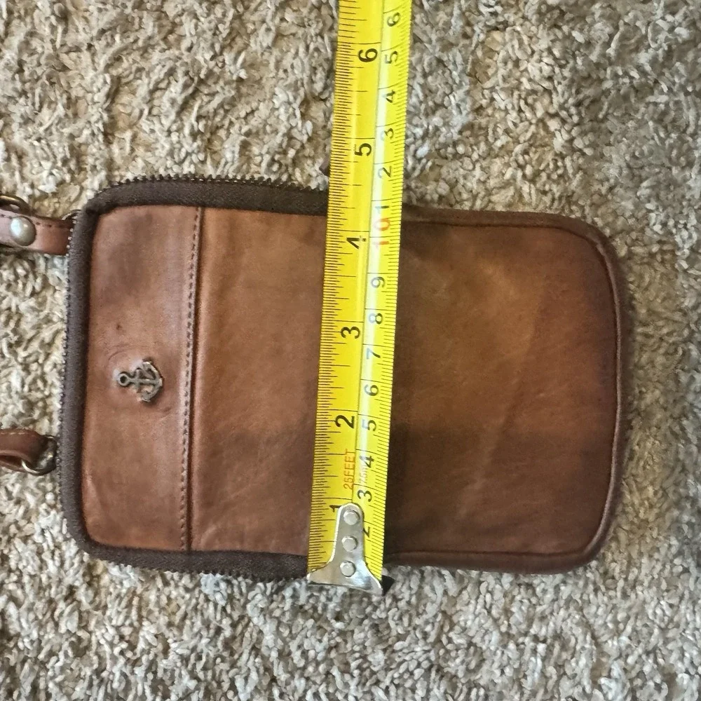 Harbour 2nd Genuine Leather Wallet Phone Crossbody Bag Sling Strap